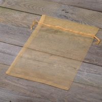 Sacchetti di organza 40 x 55 cm - oro Sacchetti per frutta