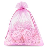 Sacchetti di organza 40 x 55 cm - rosa Protezione dell'uva