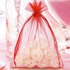Sacchetti di organza 40 x 55 cm - rosso Sacchetti per frutta