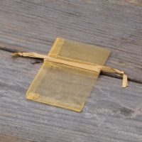 Sacchetti di organza 5 x 7 cm - oro Sacchetti occasionali