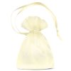Sacchetti di organza 7 x 9 cm (SDB) - avorio Sacchetti ecrù