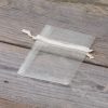 Sacchetti di organza 7 x 9 cm - avorio Baby Shower