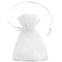 Sacchetti di organza 7 x 9 cm (SDB) - bianco Sacchetti piccoli 7x9 cm