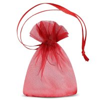 Sacchetti di organza 7 x 9 cm (SDB) - bordeaux Sacchetti bordeaux