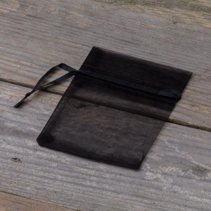 Sacchetti di organza 7 x 9 cm (SDB) - nero Halloween