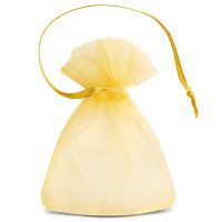 Sacchetti di organza 7 x 9 cm (SDB) - oro Sacchetti oro