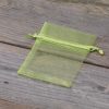 Sacchetti di organza 7 x 9 cm - verde Pasqua