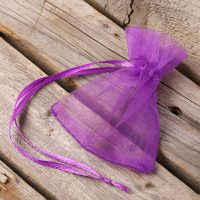 Sacchetti di organza 7 x 9 cm (SDB) - viola Sacchetti viola