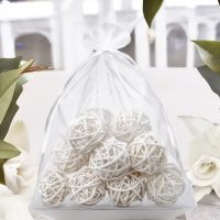 Sacchetti di organza 75 x 100 cm - bianco Sacchetti per frutta