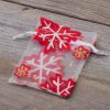 Sacchetti di organza 8 x 10 cm - Natale / 1 Tutti i prodotti