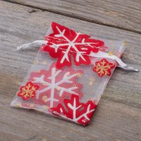 Sacchetti di organza 8 x 10 cm - Natale / 1 Tutti i prodotti