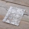 Sacchetti di organza 8 x 10 cm - Natale / 2 Feste e occasioni speciali