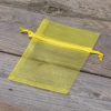 Sacchetti di organza 9 x 12 cm - giallo Pasqua