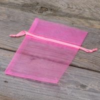 Sacchetti di organza 9 x 12 cm - rosa Sacchetti occasionali
