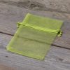 Sacchetti di organza 9 x 12 cm - verde Lavanda e fragranze essiccate