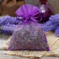 Sacchetti di organza 9 x 12 cm - viola Sacchetti di organza