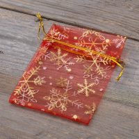 Sacchetti di organza 9 x 12 cm - Natale Feste e occasioni speciali