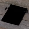 Sacchetti di velluto 10 x 13 cm - nero Halloween