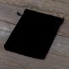 Sacchetti di velluto 15 x 20 cm - nero Sacchetti medi
