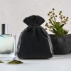 Sacchetti di velluto 8 x 10 cm - nero Sacchetti piccoli