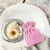 Sacchetti di velluto 8 x 10 cm - rosa chiaro Addio al nubilato e al celibato