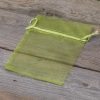Sacchetti in organza 11 x 14 cm - verde Sacchetti di organza