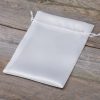 Sacchetti in raso 13 x 18 cm - bianco Sacchetti bianchi