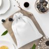 Sacchetti in raso 26 x 35 cm - bianco Saco grandi