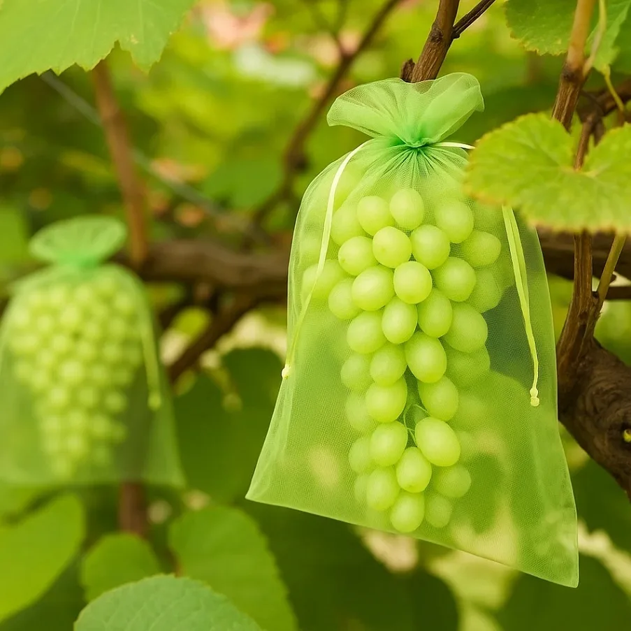 Scegliere la dimensione giusta del sacchetto per l'uva