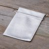 Sacchetti metallizzato 10 x 13 cm - argento Decorazione della tavola