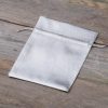 Sacchetti metallizzato 12 x 15 cm - argento Decorazione della tavola