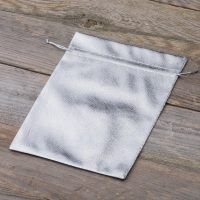 Sacchetti metallizzato 15 x 20 cm - argento Sacchetti medi