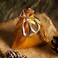 Sacchetti metallizzato 26 x 35 cm - oro Saco grandi 26x35 cm