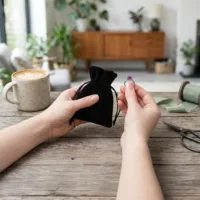 Sacchetti di velluto per anelli