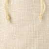 Sacco di juta 22 x 30 cm - naturale chiaro Per bambini