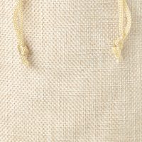 Sacco di juta 22 x 30 cm - naturale chiaro Per bambini