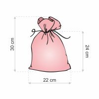 Sacco tipo lino 22 x 30 cm - naturale Sacchetti di lino