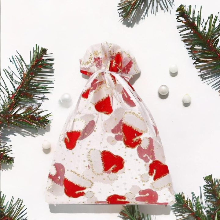 Sacco di organza 22 x 30 cm - Natale Tutti i prodotti
