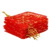 Sacco di organza 22 x 30 cm - Natale Settori / Confezioni per...