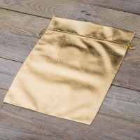 Sacco metallizzato 22 x 30 cm - oro San Valentino