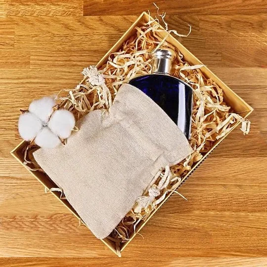 Sacchetti di lino eco-friendly come imballaggio regalo perfetto