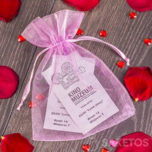 Sacchetto di organza come confezione regalo