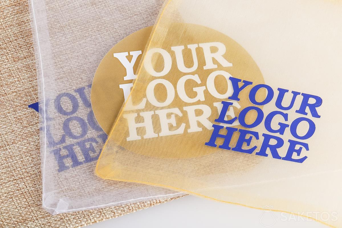 Sacchetti per gadget promozionali con logo scelto da te.