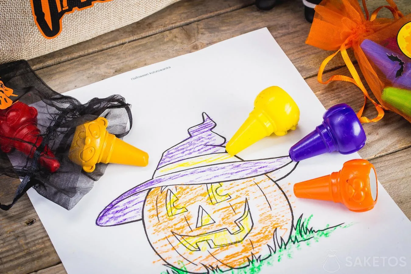 I sacchetti decorativi di Halloween sono adatti anche a conservare piccoli oggetti