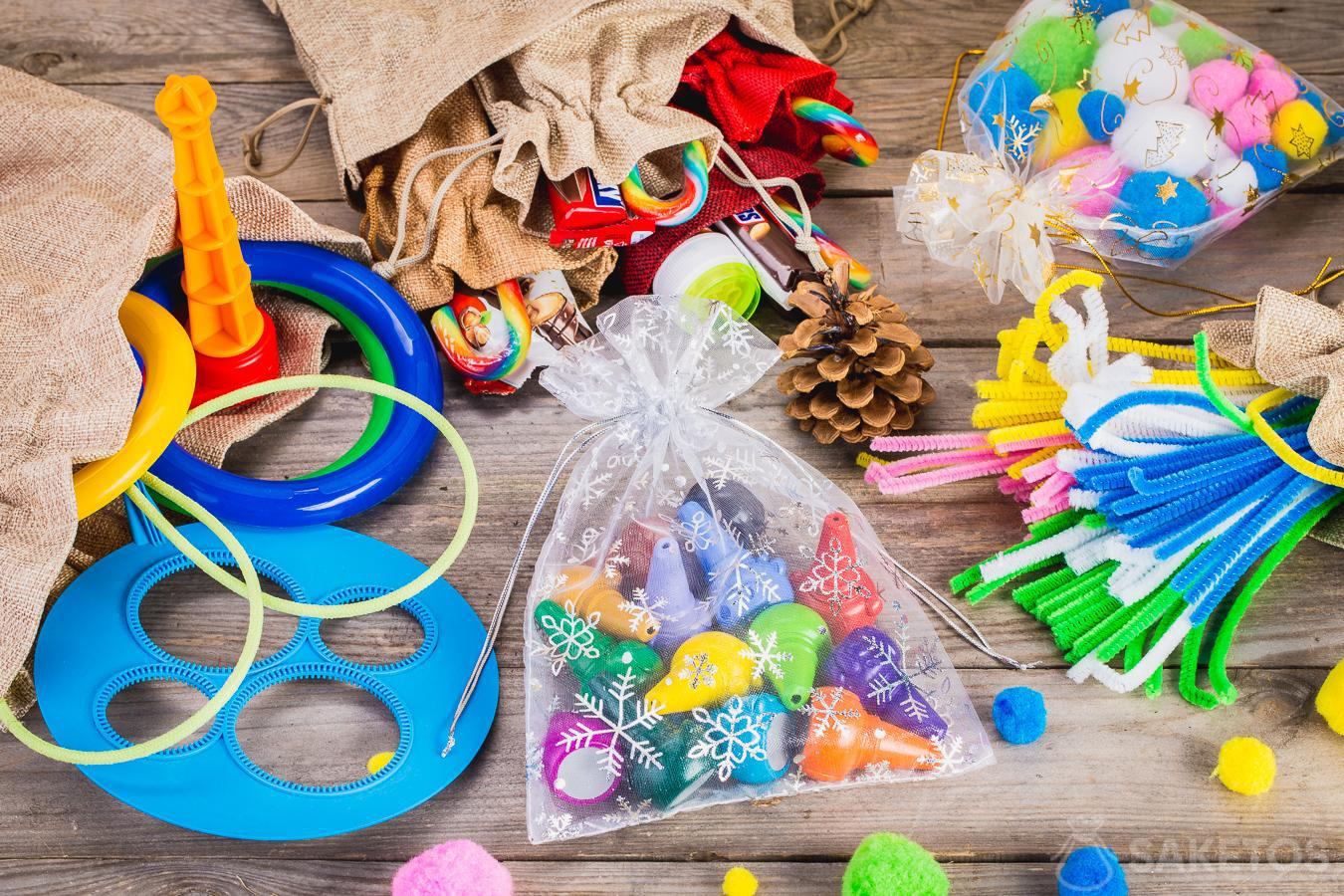 I sacchetti sono perfetti per conservare giocattoli