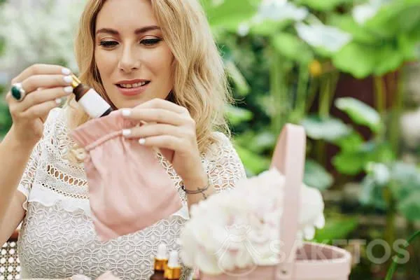 sacchetto per cosmetici - regali per le clienti dei saloni di bellezza