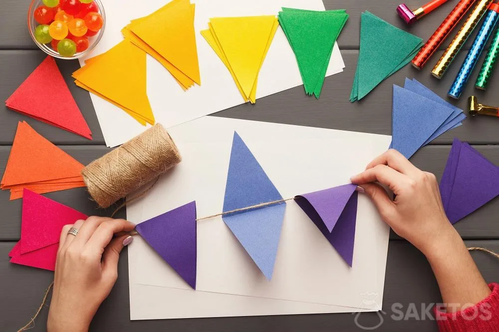 Decorazioni per feste fatte a mano