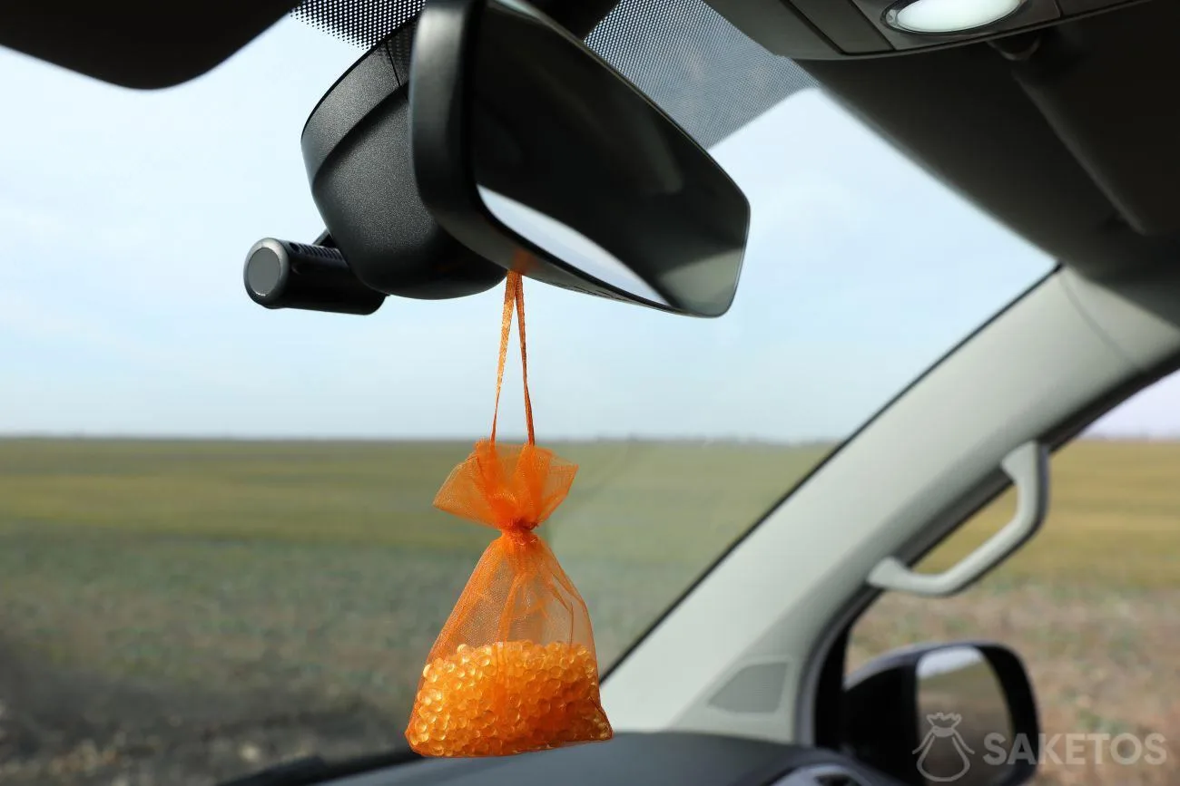 sacchetto di organza per l'auto