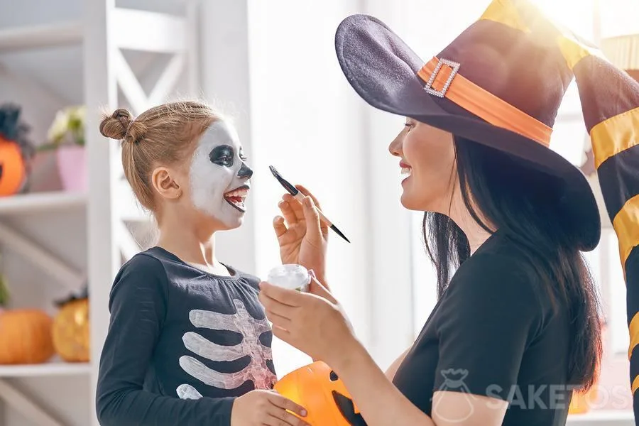 Costume e trucco di Halloween
