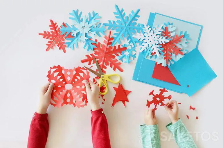 Fiocchi di neve di carta: come realizzarli